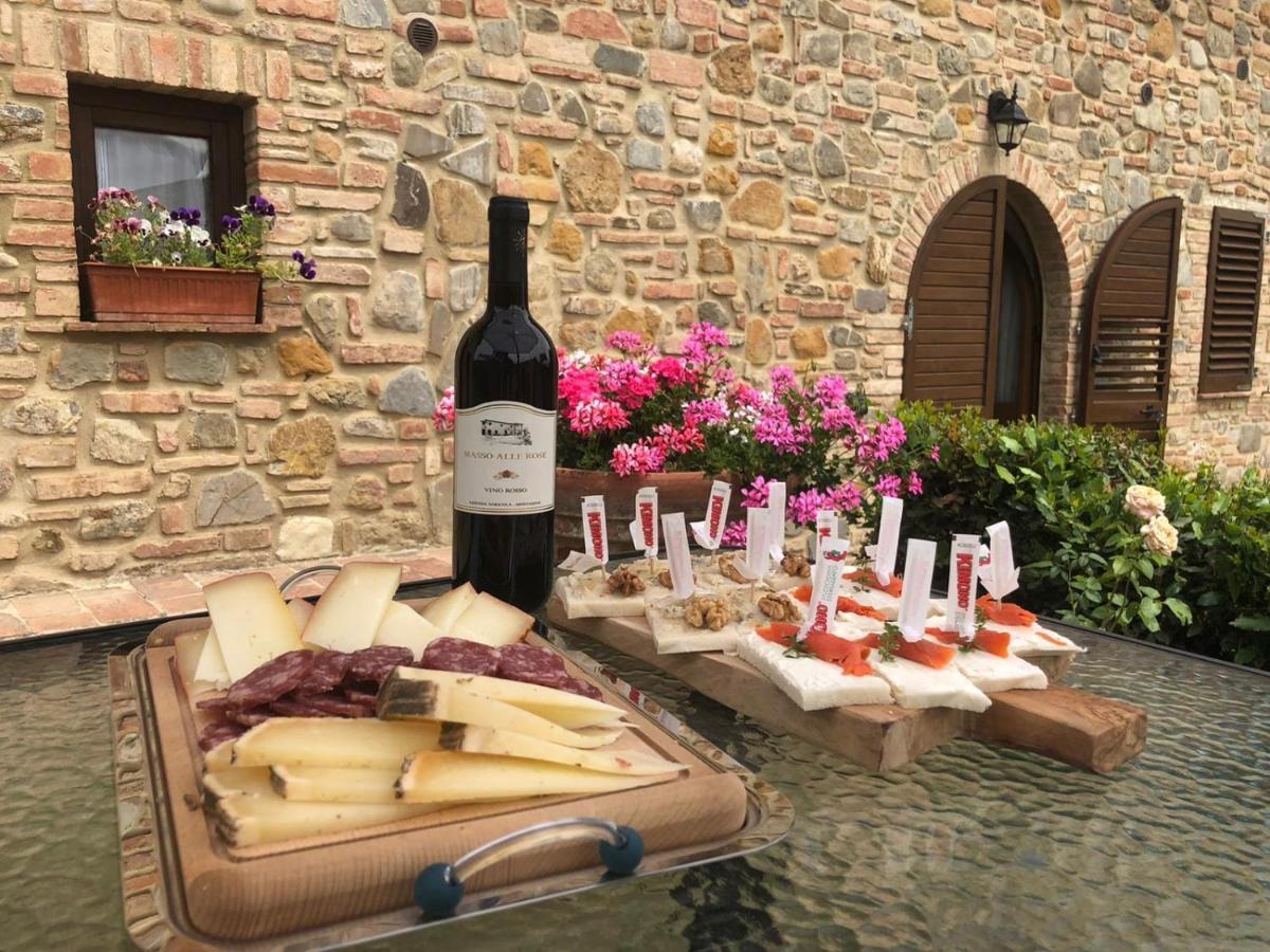 Masso Alle Rose Di Santarsiero Serena Montaione Exteriér fotografie